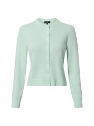 IPURI kardigan z kaszmiru Kobiety Kaszmir zielony, XXL. Zielone kardigany damskie IPURI, xxl, bez wzorów, z kaszmiru, bez kołnierzyka. Za 599.95 zł.