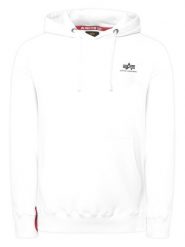 Alpha Industries Bluza Basic 196318 Biały Regular Fit. Białe bluzy męskie Alpha Industries, m, bez wzorów, z bawełny, bez ramiączek, bez kaptura. Za 209.99 zł.