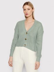 ONLY Kardigan Carol 15211521 Zielony Relaxed Fit. Zielone kardigany damskie ONLY, s, bez wzorów, z syntetyku, bez kołnierzyka. Za 108.09 zł.