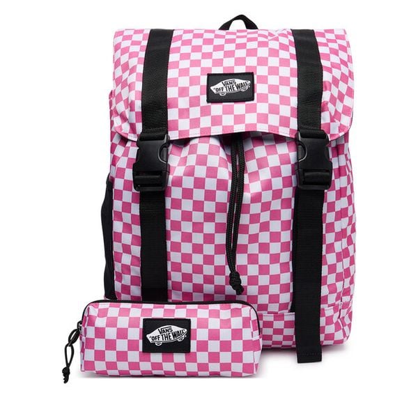 Plecak Vans. Czerwone plecaki damskie Vans, bez wzorów. Za 149.99 zł.