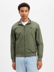 Fred Perry Kurtka Mężczyźni Sztuczne włókno zielony, XL. Zielone kurtki męskie Fred Perry, m, bez wzorów, z włókna, bez kaptura. Za 1,099.95 zł.