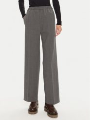 Weekend Max Mara Spodnie materiałowe Petra 2425136022 Szary Loose Fit. Szare spodnie materiałowe damskie Weekend Max Mara, bez wzorów, z materiału. Za 839.99 zł.