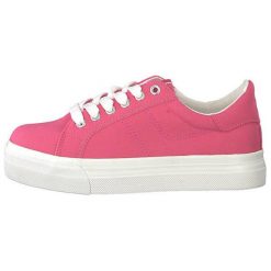 Tamaris Tenisówki 1-1-23602-22 1-1-23602-22 -510 Pink (rozmiar 36). Różowe trampki i tenisówki damskie Tamaris, bez wzorów, bez zapięcia. W wyprzedaży za 109.00 zł.