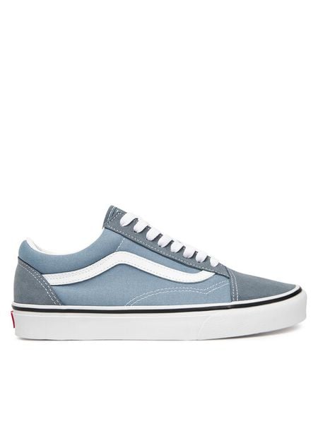 Vans Tenisówki Old Skool VN000D9YRV21 Niebieski. Niebieskie trampki i tenisówki damskie Vans, bez wzorów, ze skóry, bez zapięcia. Za 219.99 zł.