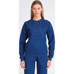 BLUZA ARMANI EXCHANGE. Niebieskie bluzy damskie Armani Exchange, l, bez wzorów, bez ramiączek, bez kaptura. Za 275.00 zł.