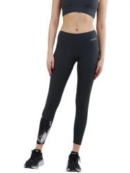 Legginsy damskie Fundango Zen. Szare legginsy sportowe damskie FUNDANGO, s, bez wzorów, z materiału, do biegania. Za 241.33 zł.