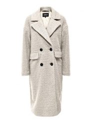 ONLY Płaszcz przejściowy 15293695 Écru Regular Fit. Płaszcze damskie ONLY, l, bez wzorów, z syntetyku, bez kołnierzyka, bez kaptura. Za 449.99 zł.