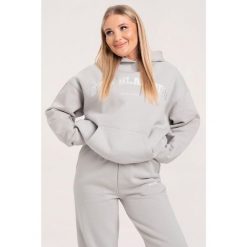 Bluza fitness damska Gym Glamour college. Czarne bluzy damskie GYM GLAMOUR, xs, bez wzorów, glamour, bez ramiączek, bez kaptura. Za 169.99 zł.