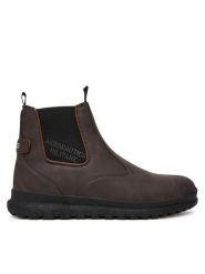 Aeronautica Militare Sztyblety 252SC0316UCT04247 Zielony. Zielone botki męskie Aeronautica Militare, bez wzorów, ze skóry, bez obcasa, bez zapięcia. Za 399.99 zł.