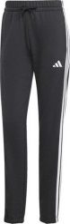 Adidas Spodnie damskie Essentials 3-Stripes French Terry Cuffed czarne JD5302 2XL. Czarne spodnie dresowe damskie Adidas, bez wzorów, sportowe. Za 231.11 zł.