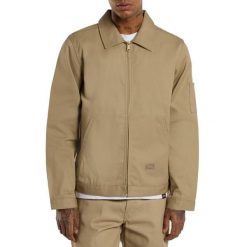 Kurtka DICKIES 168402 Zielony. Zielone kurtki męskie Dickies, bez wzorów, z tkaniny, bez kaptura. Za 385.22 zł.