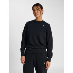 Bluza damska Hummel Pulse. Czarne bluzy damskie Hummel, bez wzorów, sportowe, bez ramiączek, bez kaptura. Za 197.50 zł.