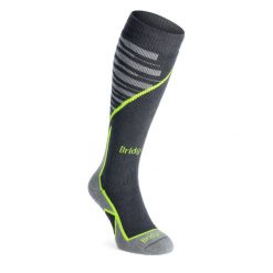 Skarpety narciarskie Bridgedale Ski MW Plus. Szare skarpety męskie Bridgedale, bez wzorów. Za 95.99 zł.