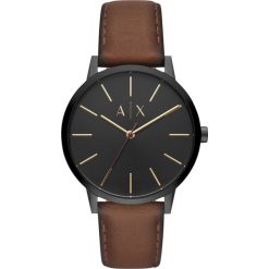 Armani Exchange - Zegarek AX2706. Brązowe zegarki męskie Armani Exchange, bez wzorów, z materiału, szklane. W wyprzedaży za 629.90 zł.