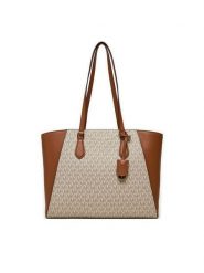 MICHAEL Michael Kors Torebka Taryn 30F4GTBT7B Beżowy. Brązowe shopperki damskie MICHAEL Michael Kors, bez wzorów, ze skóry, bez dodatków. Za 1,019.00 zł.