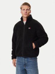 Tommy Jeans Polar DM0DM22345 Czarny Regular Fit. Czarne bluzy sportowe męskie Tommy Jeans, m, bez wzorów, z jeansu, bez kaptura. Za 529.99 zł.