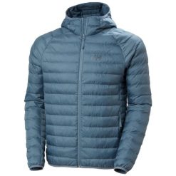 Kurtka z kapturem Helly Hansen Banff. Niebieskie kurtki męskie Helly Hansen, m, bez wzorów, z materiału, z kapturem. W wyprzedaży za 510.00 zł.