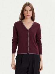 Vero Moda Kardigan Happy 10336313 Fioletowy Regular Fit. Fioletowe kardigany damskie Vero Moda, l, bez wzorów, z syntetyku, bez kołnierzyka. Za 139.99 zł.