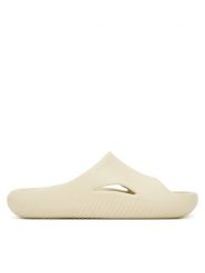 Crocs Klapki Mellow Slide 208392 Beżowy. Brązowe klapki damskie Crocs, bez wzorów, z tworzywa sztucznego, bez obcasa, bez zapięcia. Za 149.99 zł.