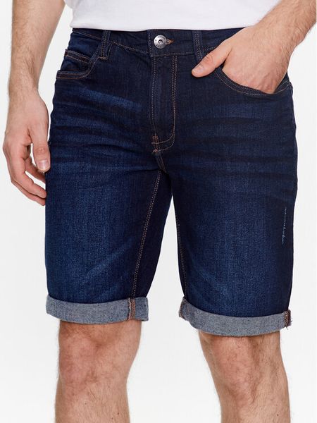 INDICODE Szorty jeansowe Kaden 70-100 Niebieski Regular Fit. Niebieskie szorty męskie INDICODE, bez wzorów, z bawełny. Za 149.99 zł.