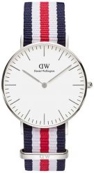 Zegarek Daniel Wellington Damski Stalowy (36 mm) (DW00600051). Szare zegarki damskie Daniel Wellington, ze stali. Za 367.09 zł.