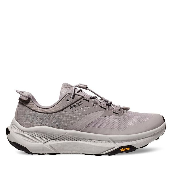 Buty do biegania Hoka. Szare obuwie sportowe damskie HOKA, bez wzorów, z gore-texu, bez zapięcia, do biegania, gore-tex. Za 719.99 zł.