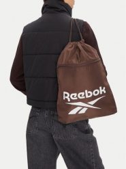 Reebok Worek RBK-B-044-CCC Brązowy. Brązowe torebki do ręki damskie Reebok, bez wzorów, z materiału, bez dodatków. Za 59.99 zł.