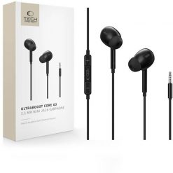 Słuchawki Tech-Protect TECH-PROTECT ULTRABOOST MINI JACK EARPHONE CORE G3 BLACK. Czarne słuchawki dokanałowe TECH-PROTECT. Za 21.39 zł.