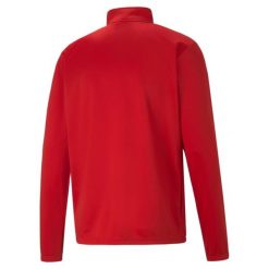 Kurtka z dresu Puma TeamRise. Czerwone kurtki męskie Puma, xs, bez wzorów, z dresówki, bez kaptura. Za 232.50 zł.