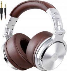 Słuchawki OneOdio OneOdio Pro40 Silver-Brown. Brązowe słuchawki nauszne ONEODIO. Za 227.03 zł.