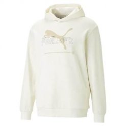 Bluza sportowa męska Puma 67329399. Białe bluzy sportowe męskie Puma, m, bez wzorów, z kapturem, na fitness i siłownię. Za 108.00 zł.