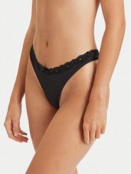 Hunkemöller Stringi Lola 202698 Czarny. Czarne majtki damskie Hunkemöller, z syntetyku. Za 59.99 zł.