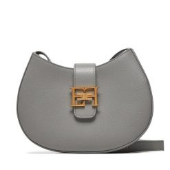 Torebka Elisabetta Franchi. Szare listonoszki damskie Elisabetta Franchi, bez wzorów, bez dodatków. Za 1,779.00 zł.
