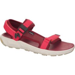 Sandały damskie Super Trek ZRVP. Czerwone sandały damskie Lizard, bez wzorów, z materiału, bez obcasa, bez zapięcia. Za 122.98 zł.