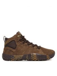 Merrell Trekkingi Wrapt Mid J007107 Brązowy. Brązowe botki męskie Merrell, bez wzorów, ze skóry, bez obcasa, bez zapięcia. Za 649.99 zł.