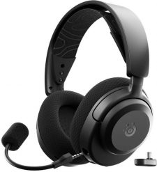 Słuchawki SteelSeries Steelseries Arctis Nova 3P Zestaw słuchawkowy Bezprzewodowy Opaska na głowę Gaming USB Type-C Bluetooth Czarny. Czarne słuchawki bezprzewodowe STEELSERIES. Za 643.58 zł.