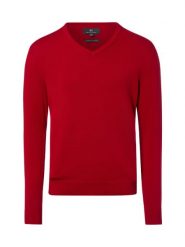 Nils Sundström Męski sweter z dzianiny Mężczyźni Bawełna czerwony jednolity, S. Czerwone swetry męskie Nils Sundström, m, bez wzorów, z bawełny, bez kołnierzyka, bez ramiączek. Za 199.95 zł.