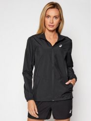Asics Kurtka do biegania Core 2012C341 Czarny Regular Fit. Czarne kurtki sportowe damskie Asics, s, bez wzorów, z syntetyku, bez ramiączek, bez kaptura, do biegania. Za 219.99 zł.