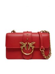 PINKO Torebka Love One Mini Cl PE 25 PCPL 100059 A0F1 Czerwony. Czerwone torebki do ręki damskie Pinko, bez wzorów, ze skóry, bez dodatków. Za 669.99 zł.