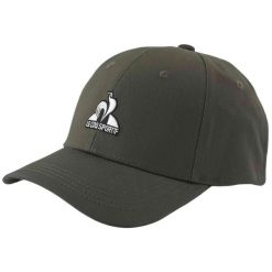 Czapka z daszkiem Le Coq Sportif Essentiels N°2. Brązowe czapki damskie le coq sportif, bez wzorów, z materiału, klasyczne. Za 189.50 zł.