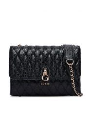 Guess Torebka Tamara HWGG23 23210 Czarny. Czarne torebki do ręki damskie Guess, z aplikacjami, ze skóry, bez dodatków. Za 584.99 zł.