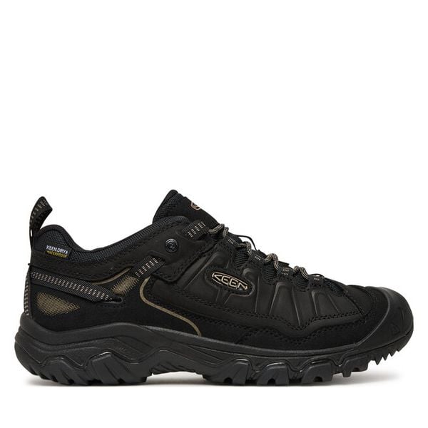 Trekkingi Keen. Czarne buty zimowe męskie Keen, bez wzorów, bez obcasa, bez zapięcia. Za 629.99 zł.