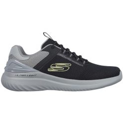 Buty sportowe męskie Skechers Bounder 2.0 Anako. Czarne buty sportowe męskie Skechers, bez wzorów, bez zapięcia. Za 390.00 zł.