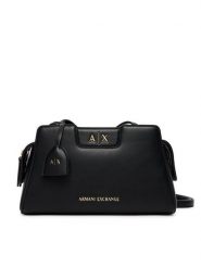 Armani Exchange Torebka XW002160 AF19892 UC001 Czarny. Czarne listonoszki damskie Armani Exchange, bez wzorów, ze skóry, bez dodatków. Za 569.99 zł.