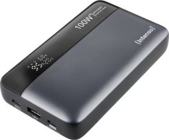 Intenso 7350050 bank mocy Litowo-jonowa (Li-Ion) 20000 mAh Czarny, Szary. Czarne powerbanki Intenso. Za 175.12 zł.
