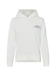 Gant bluza z kapturem Kobiety biały, XL. Białe bluzy damskie GANT, uniwersalny, bez wzorów, z bawełny, bez ramiączek, z kapturem. Za 379.95 zł.