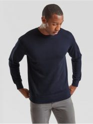 Lekka bluza polarowa Fruit Of The Loom Adulto, granatowa. Niebieskie bluzy damskie fruit of the loom, m, bez wzorów, z bawełny, bez ramiączek, bez kaptura. Za 147.99 zł.
