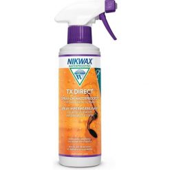Outdoorowy NikWax TX Direct Spray-On - 300ml. Buty zimowe męskie Nikwax, bez wzorów, z syntetyku, bez obcasa, bez zapięcia. Za 38.99 zł.