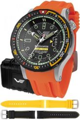 Zegarek Vostok Europe Zegarek męski Vostok Europe NH35A-511E767SO pomarańczowy. Brązowe zegarki męskie Vostok Europe, bez wzorów. Za 3,490.00 zł.
