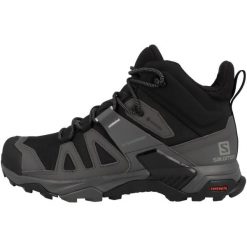 Buty trekkingowe męskie Salomon X Ultra 4 Mid Gtx. Czarne trekkingi męskie Salomon, z gumy, bez zapięcia. Za 946.00 zł.